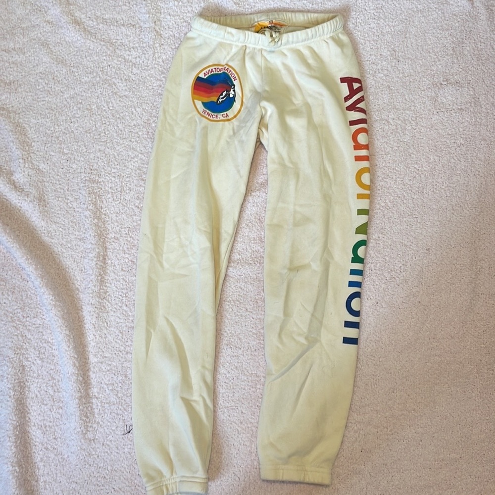 Aviator nation sweatpants super soft